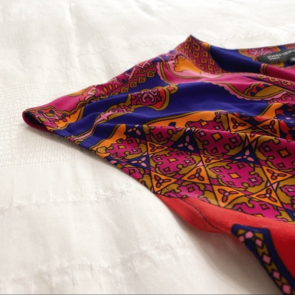 Jones New York Vibrant Multicolor Midi Dress - Picture 9 of 11